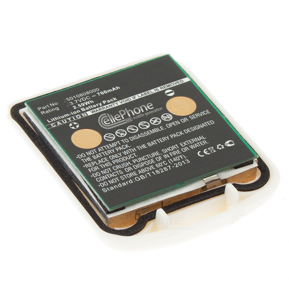 [6157] Batterie Li-Ion pour Avaya FC4 / D4 Office - blanc (remplace 5010808000)