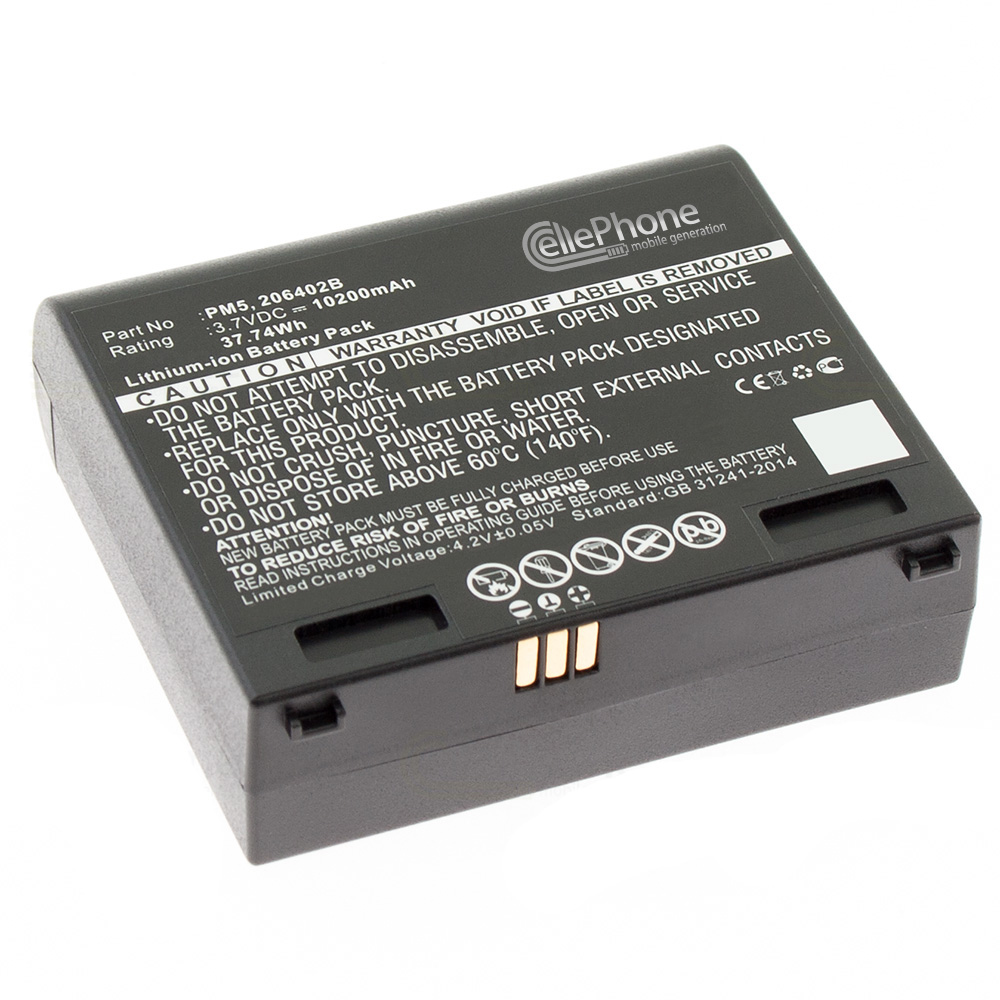 [6166] Batería Li-Ion para Trimble MobileMapper 100 120 / ProMark 100 120 200 220 (reemplazado 206402B) - 10200 mAh