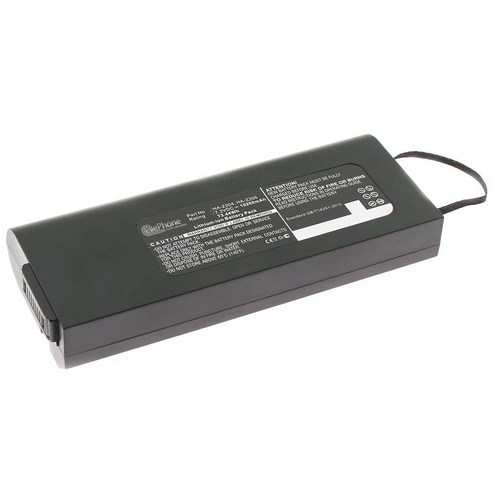 [6169] Battery Li-Ion for Rohde & Schwarz FSH4 FSH8 ZVH4 ZVH8 FSH13 FSH20 PR100 (replaced HA-Z204) - 10200mAh / 7,2V