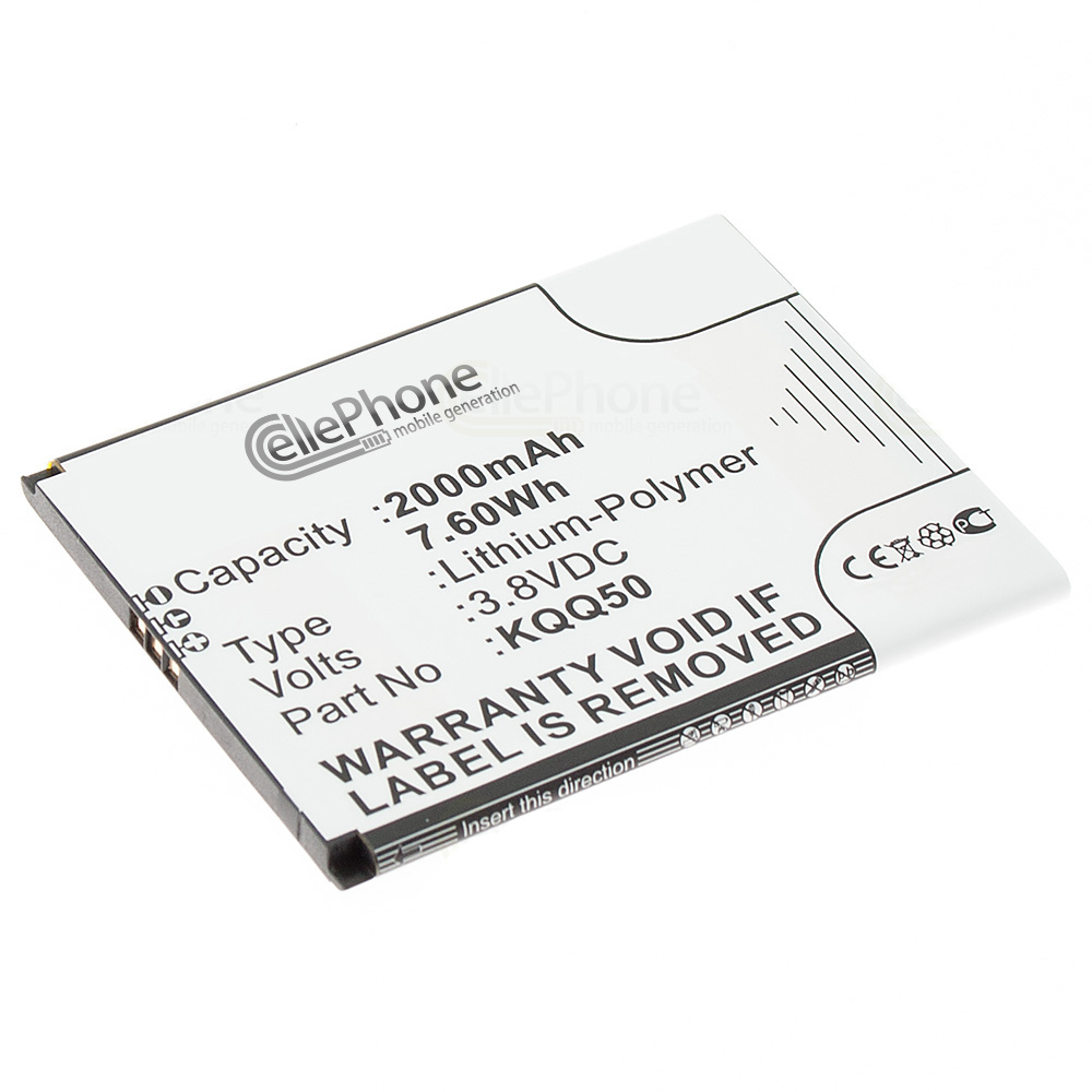 [6170] Batería Li-Polymer para Kazam Thunder2 5.0 (reemplazado KQQ50)