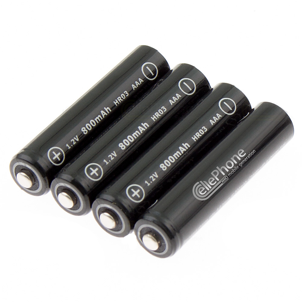 Batterie Ni-MH universelle AAA rechargeable (4 pcs) - 800 mAh