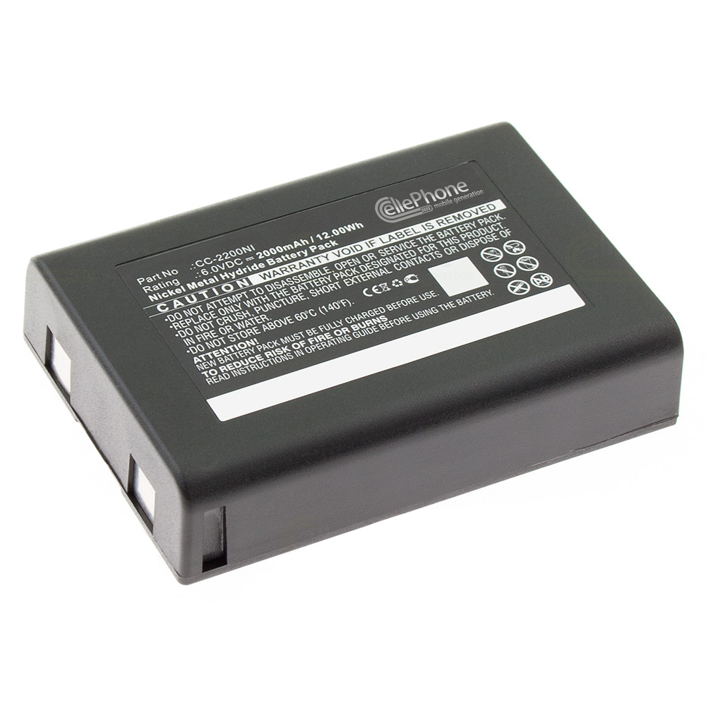 [6179] batteria Ni-MH per Eartec ComStar Com-Center (sostituisce CC-2200NI)
