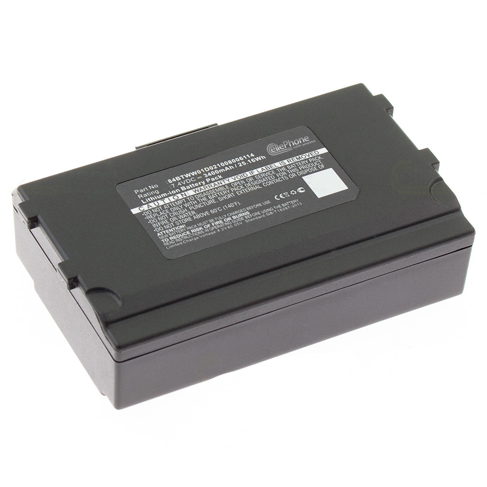 [6192] Batería Li-Ion para Verifone Nurit 8040 8400 (reemplazado 84BTWW01D021008006114)