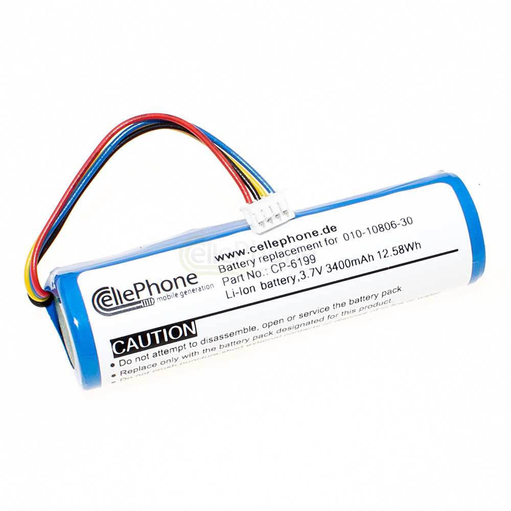 [6199] Batterie Li-Ion pour Garmin Alpha 100 / DC50 Dog Tracking Collar (remplace 010-10806-30) - 3400mAh