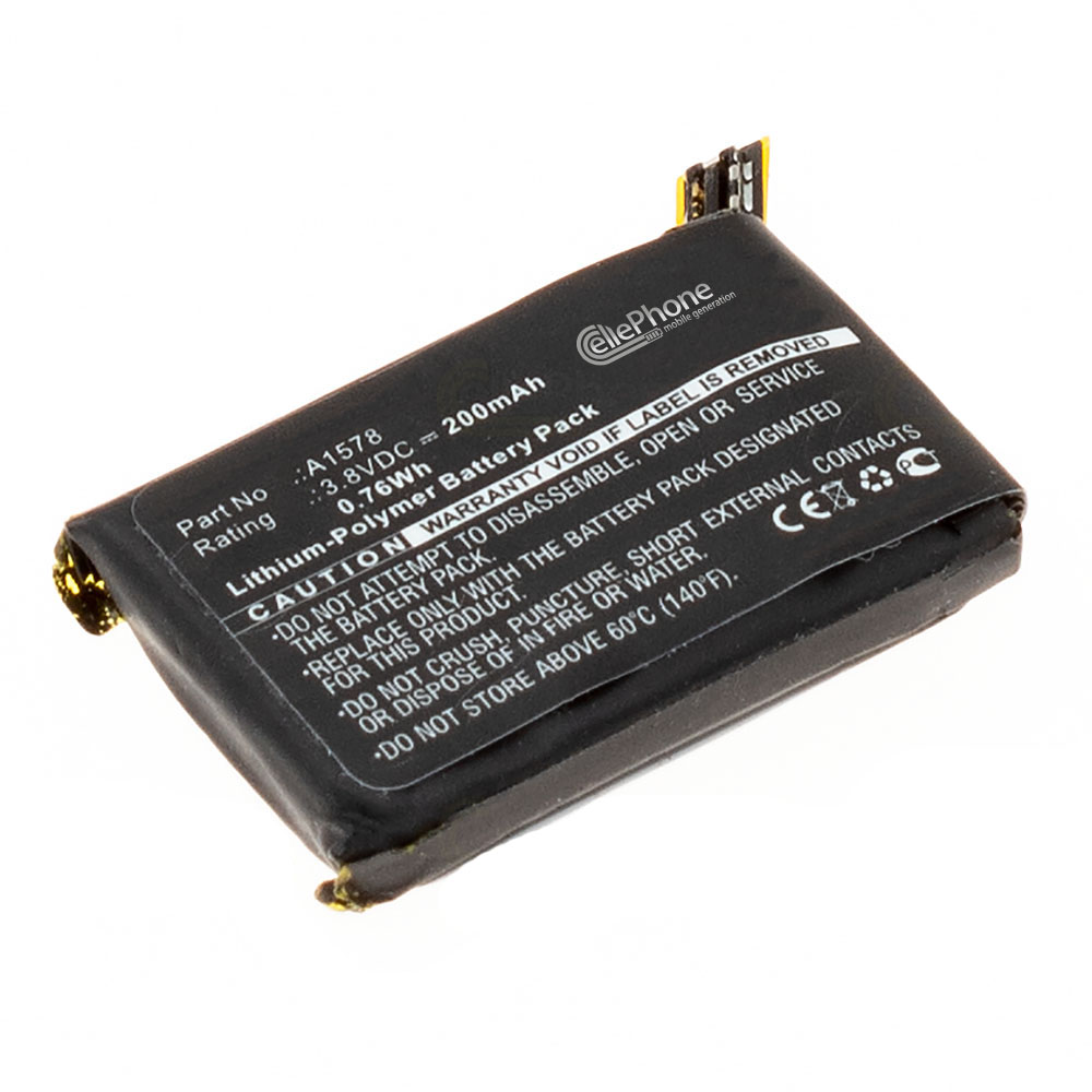 [6202] Batería Li-Polymer para Apple Watch A1553 / A1554 (reemplazado A1578)