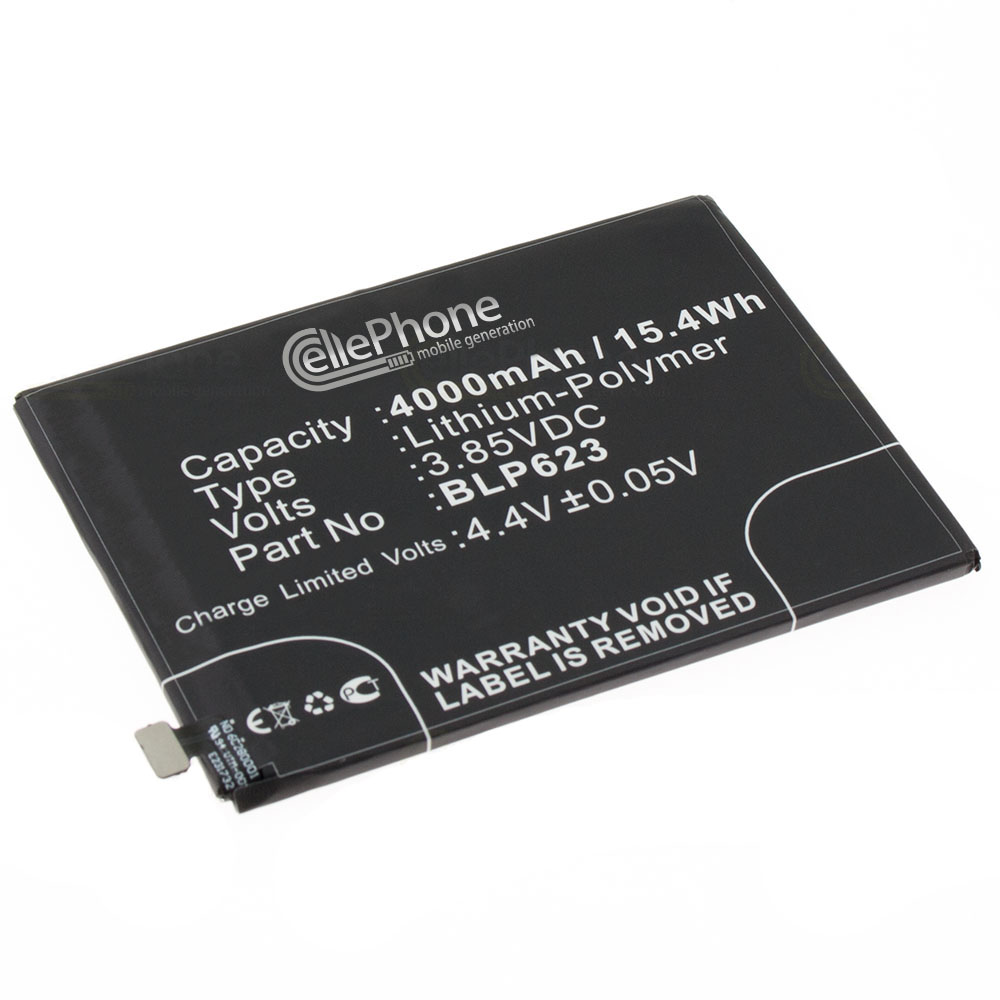 Batterie Li-Polymer pour Oppo F3 Plus - R9s Plus (remplace BLP623)