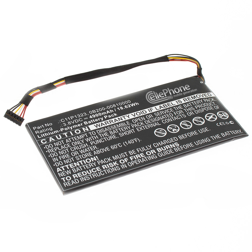 Battery Li-Polymer for Asus PadFone S (replaced C11P1323)