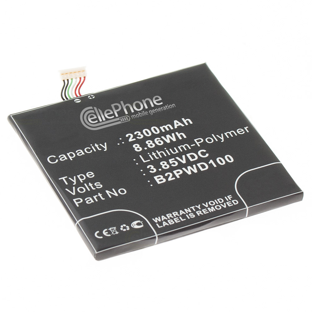 Accu Li-Polymer voor HTC One A9s (vervangt B2PWD100)