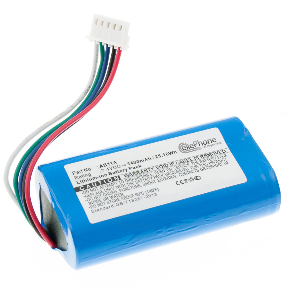 [6232] Accu Li-Ion voor 3DR Solo Transmitter (vervangt AB11A) - 3400 mAh