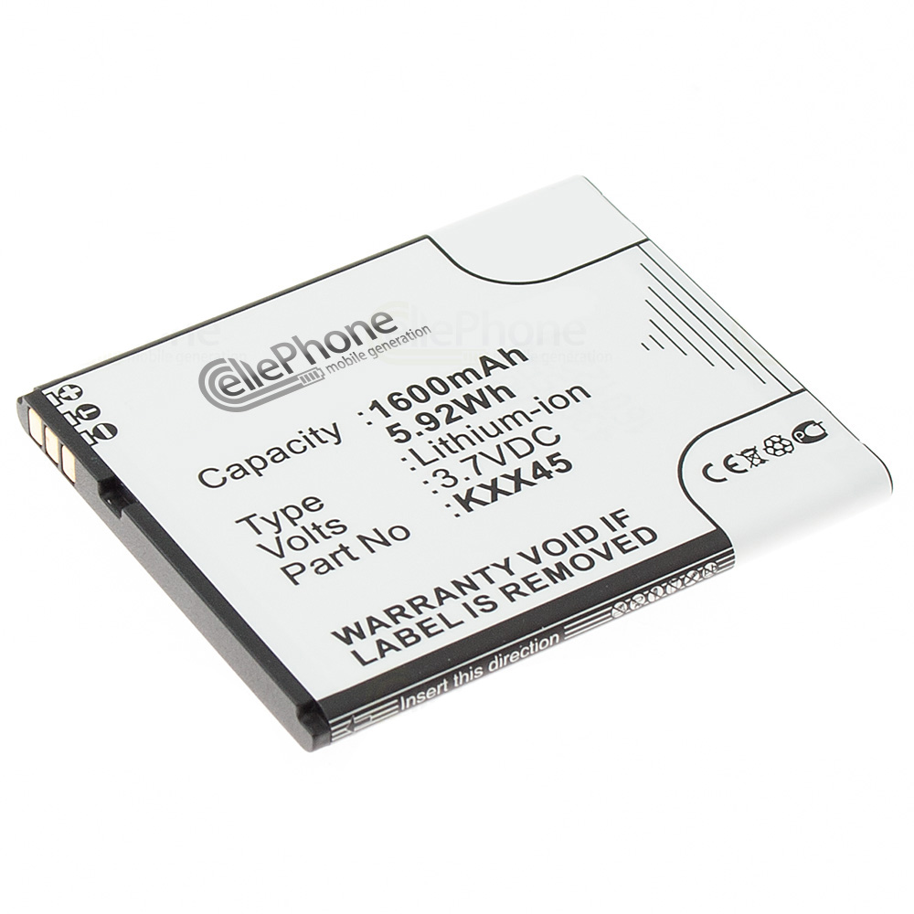 batteria Li-Ion per Kazam Trooper 2 4.5 (sostituisce KXX45)