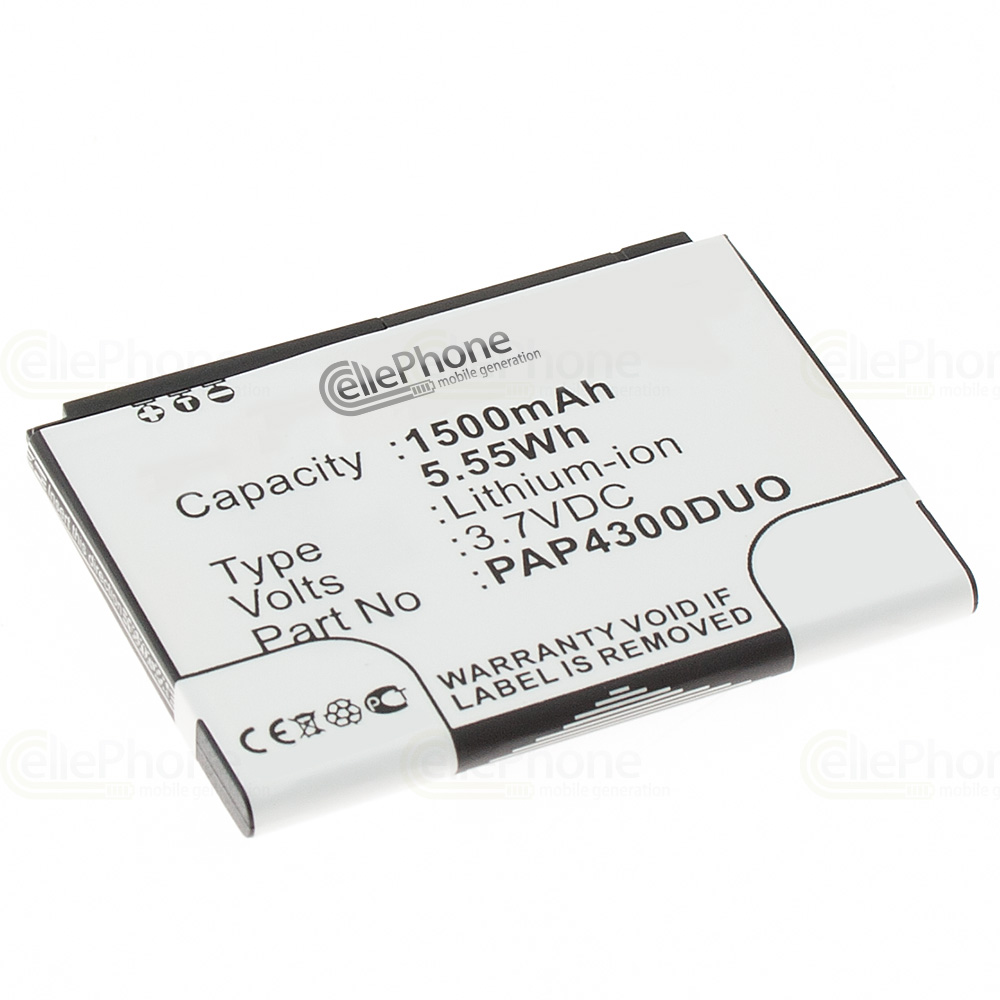 [6251] Accu Li-Ion voor Prestigio MultiPhone 4300 Duo (vervangt PAP4300DUO)