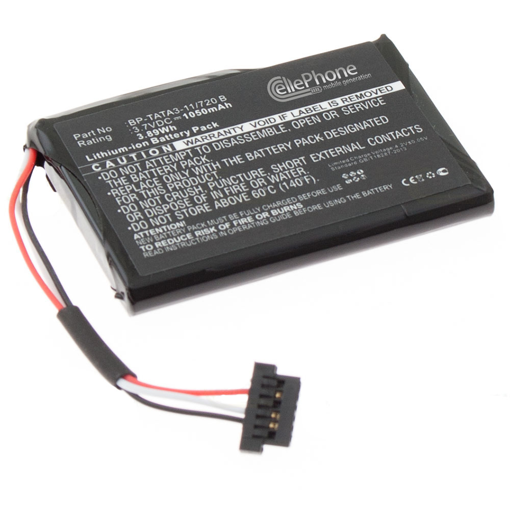 Akku Li-Ion für Magellan RoadMate N393M-4300 N393M-5000 (ersetzt BP-TATA3-11/720 B)