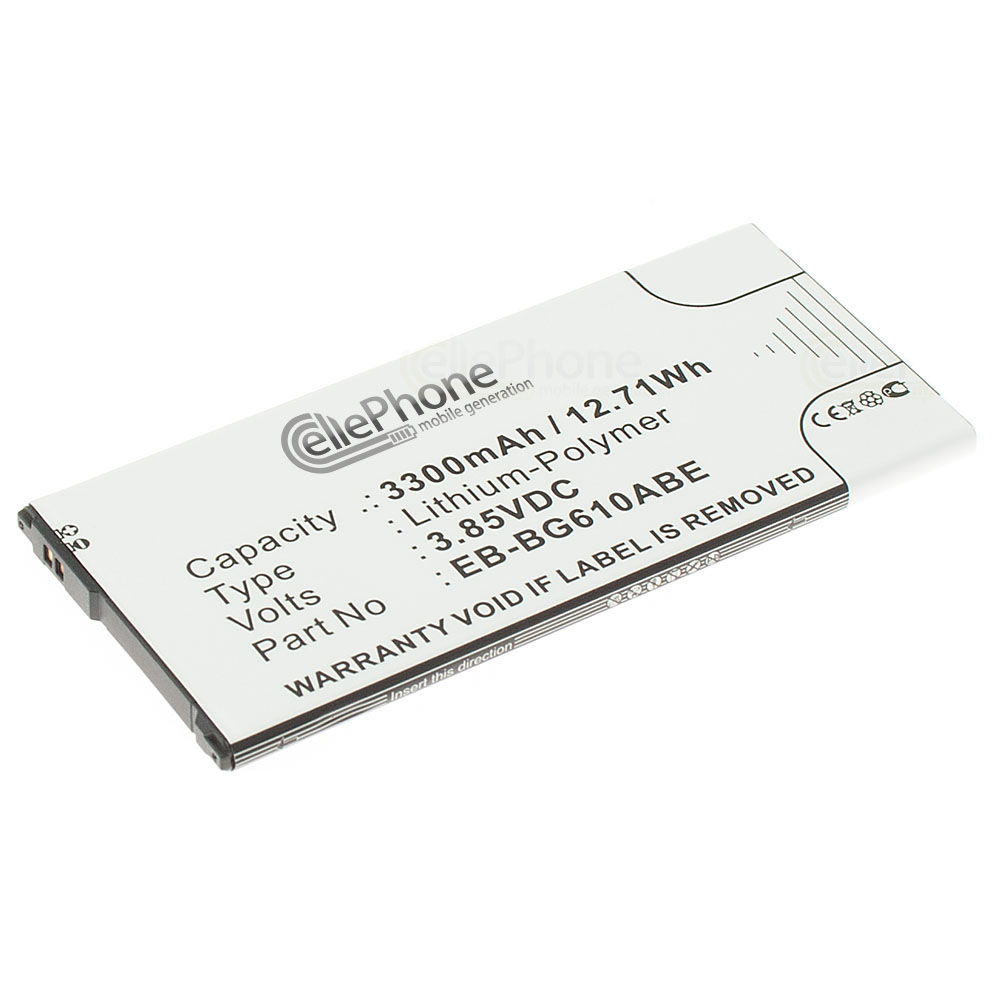 [6285] Battery Li-Polymer for Samsung Galaxy On7 2016 Duos (SM-G6100) (replaced EB-BG610ABE)
