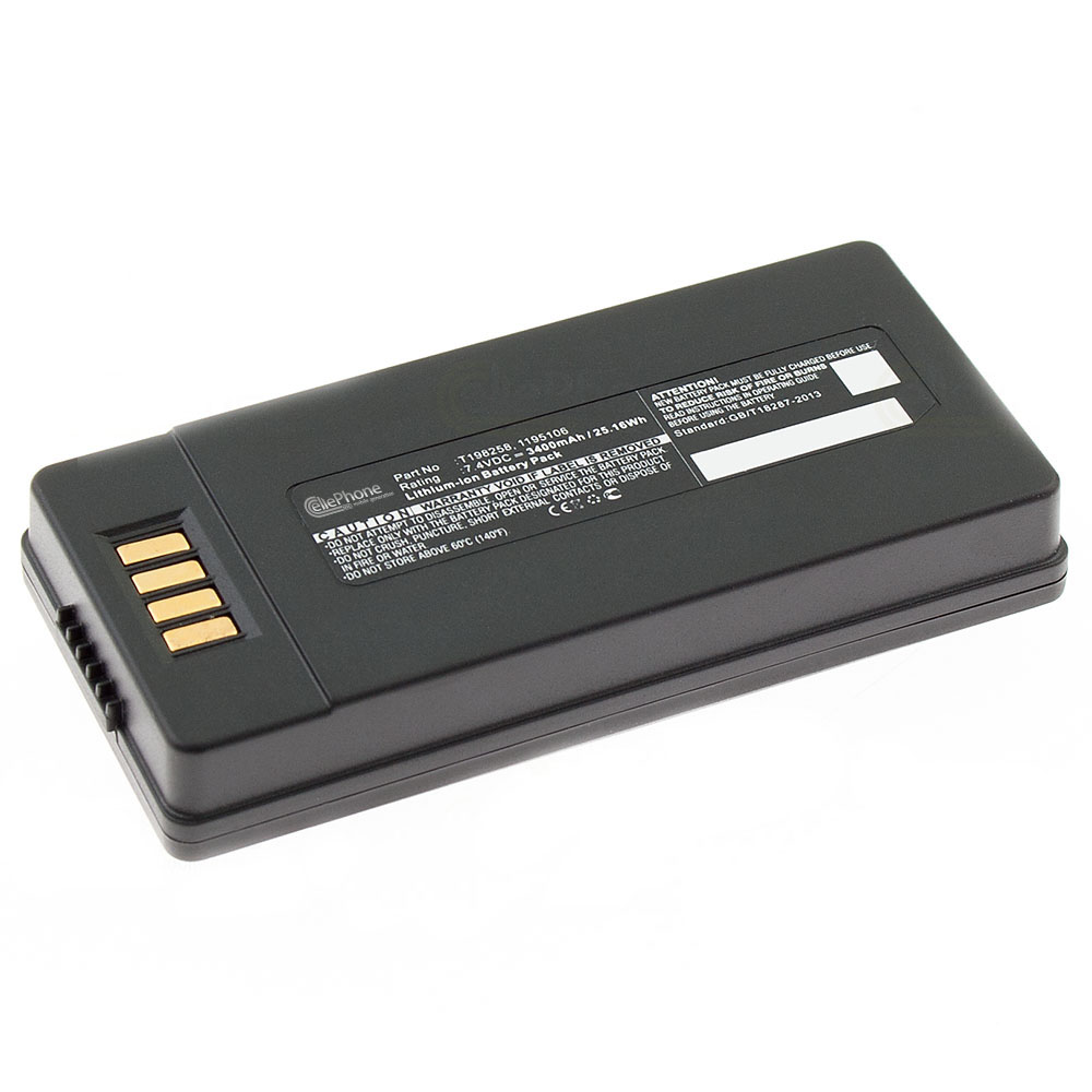 [6290] Batería Li-Ion para Flir ThermaCam B2 E2 E25 E45 E65 EX320 (reemplazado 1195106) - 3400mAh