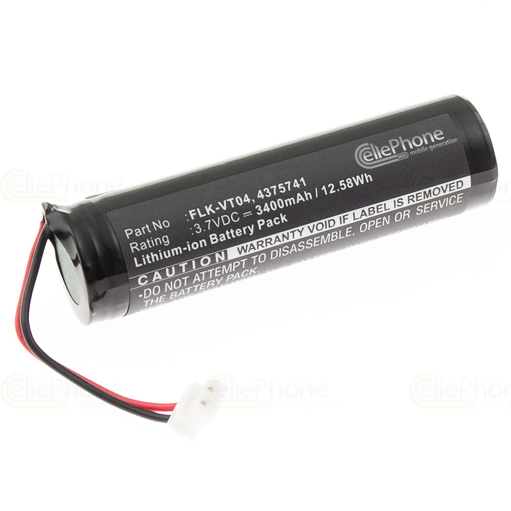 Akku Li-Ion für Fluke VT04 IR Thermometer (ersetzt FLK-VT04) - 3400mAh
