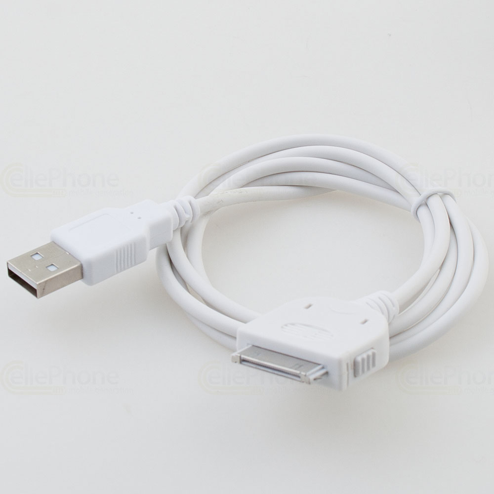 [1066] USB Datenkabel für Apple iPhone 3G 3GS 4 4S / iPod / iPad 2 3 (weiß)