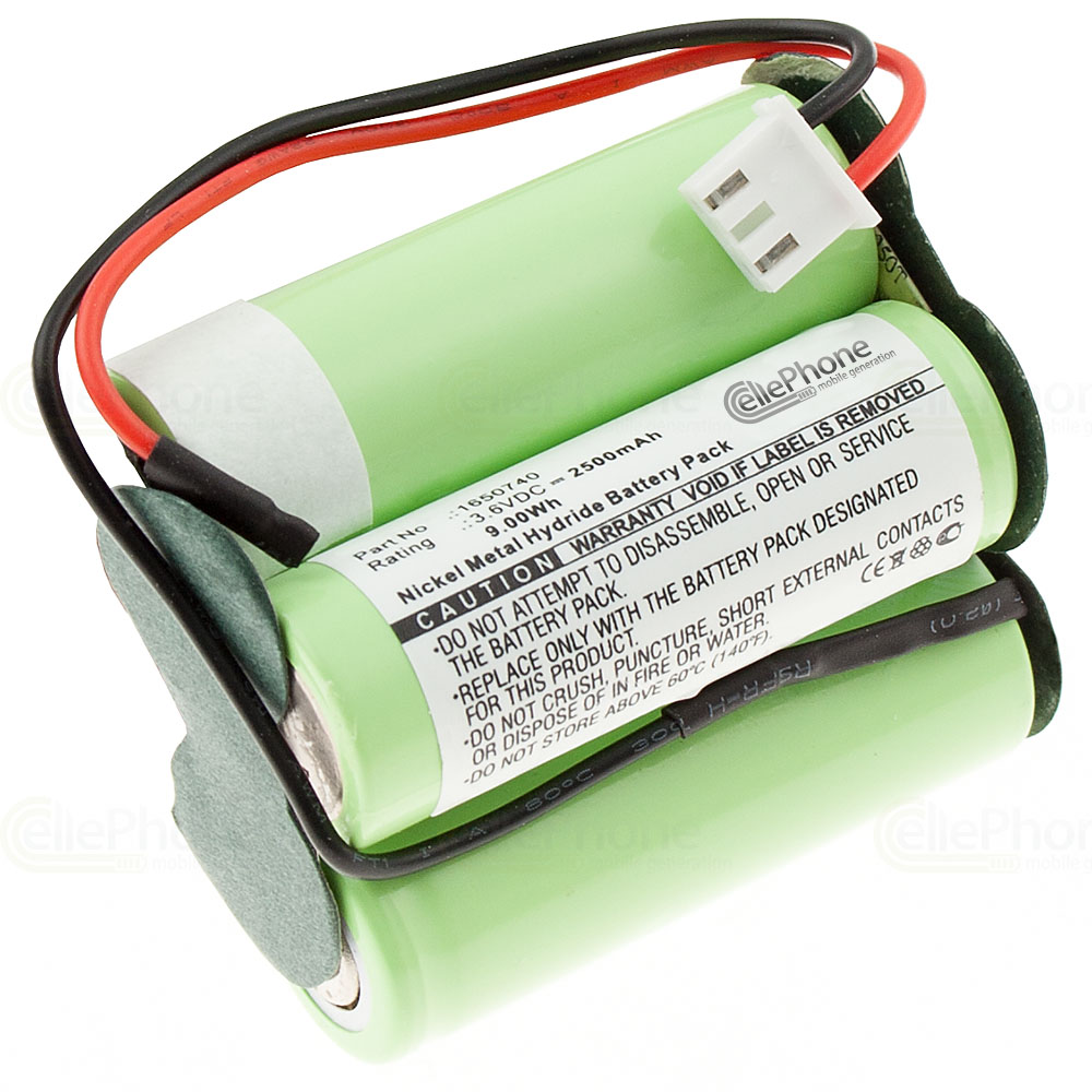 [6297] Batería Ni-MH para Fluke 1521 1522 Thermometer (reemplazado 1650740)