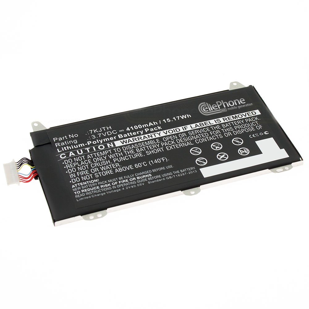 [6305] Accu Li-Polymer voor Dell Venue 8 Pro 3845 (vervangt 7KJTH) - 4100mAh