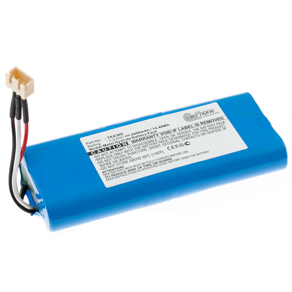 Battery Ni-MH for TDK Life on Record A360 Q35 - Soma 360 - 2000mAh / 7,2V