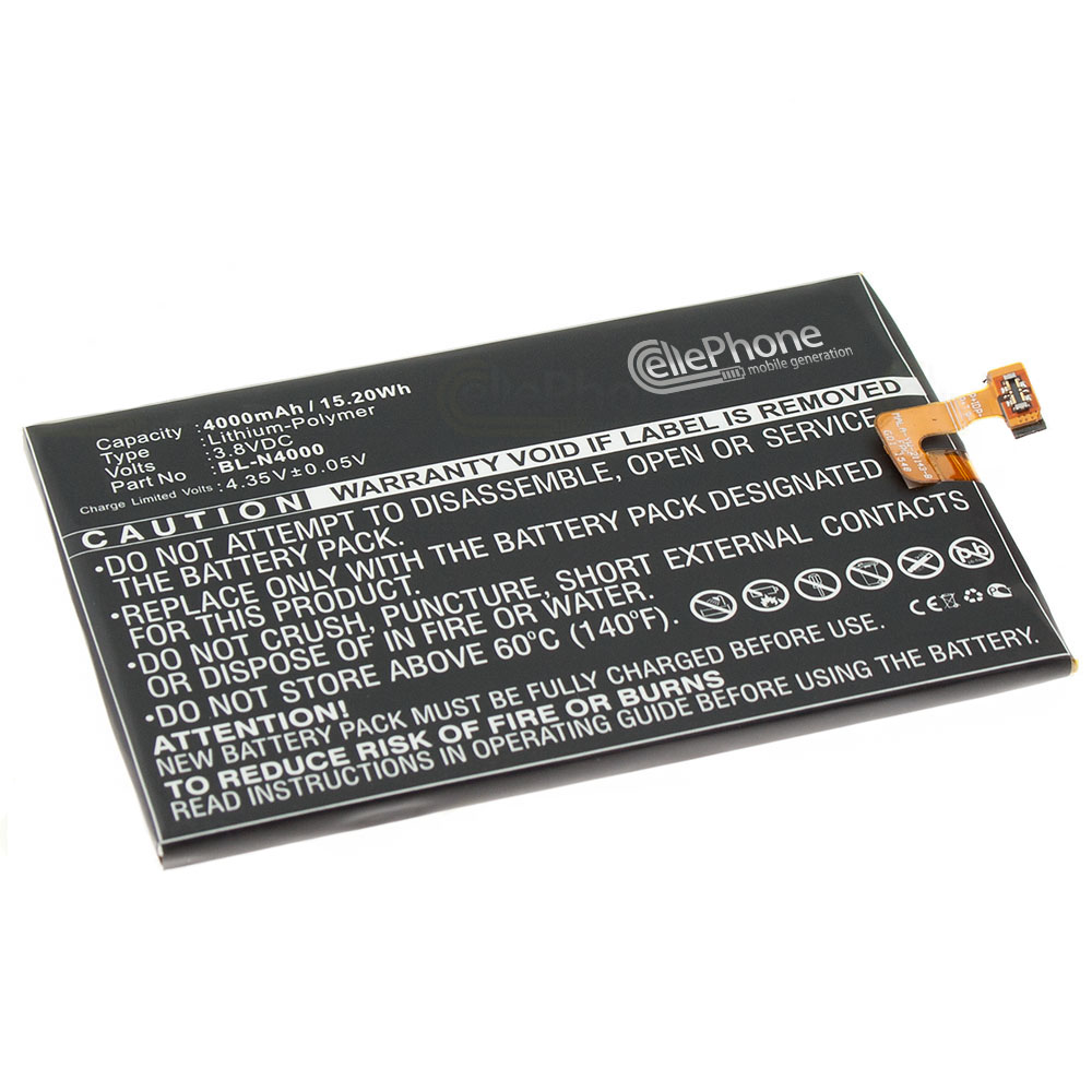 [6325] Accu Li-Polymer voor Blu Energy X LTE E0010UU (vervangt BL-N4000)