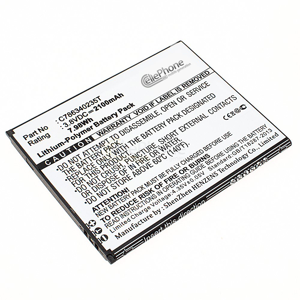 [6331] Batterie Li-Polymer pour Blu Studio 5.5S (remplace C786340235T)