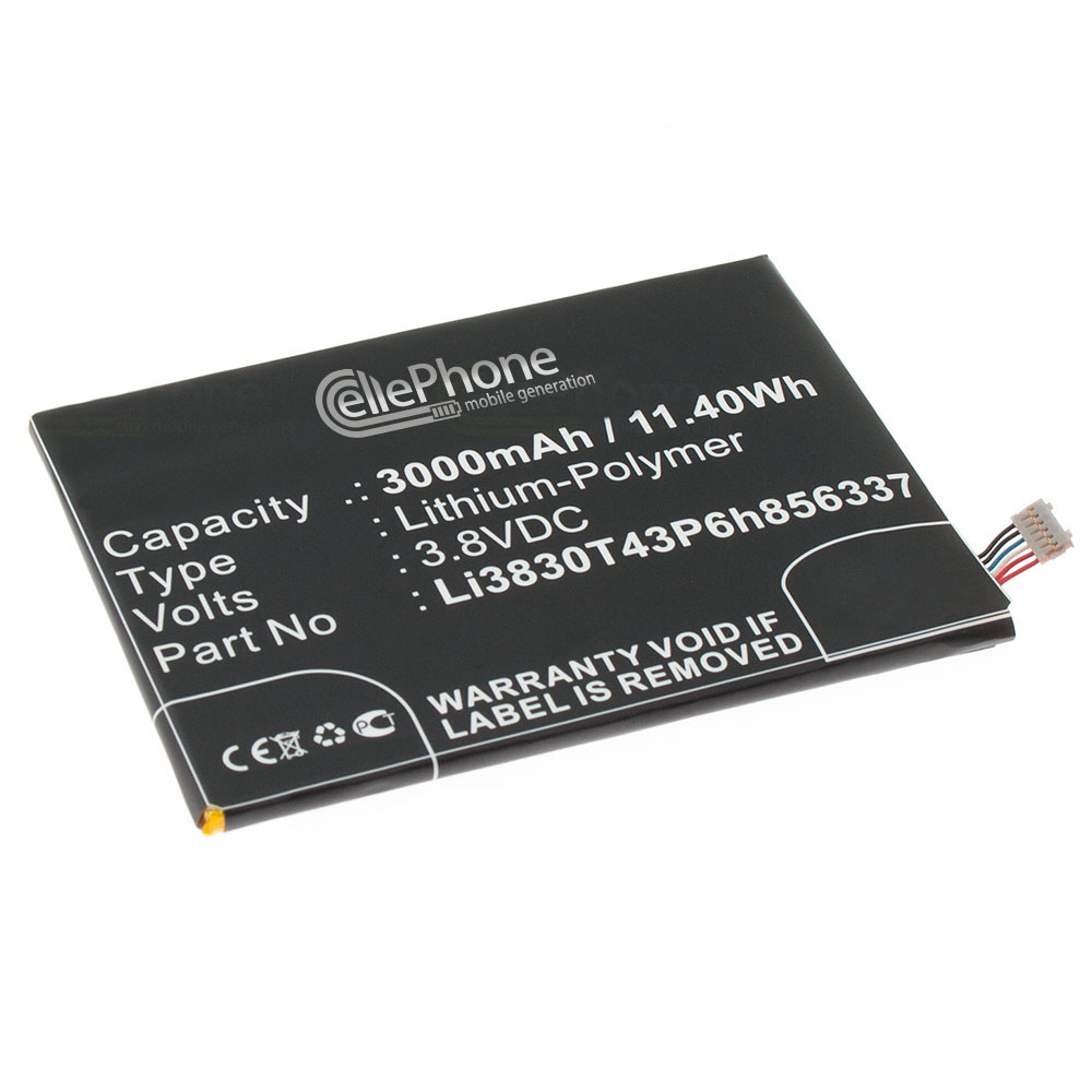 Battery Li-Polymer for ZTE Blade S6 Lux (replaced Li3830T43P6h856337)