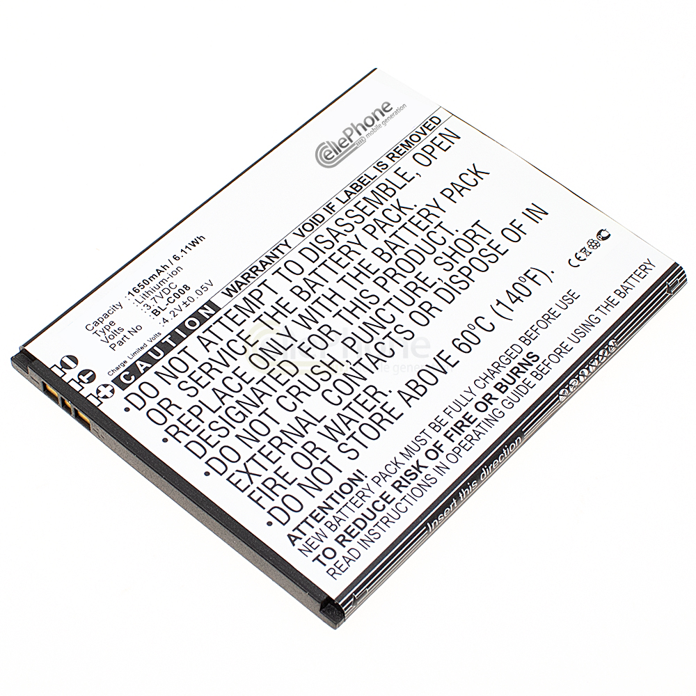 [6334] batteria Li-Ion per Gionee GN705T GN705W GN818T (sostituisce BL-C008)