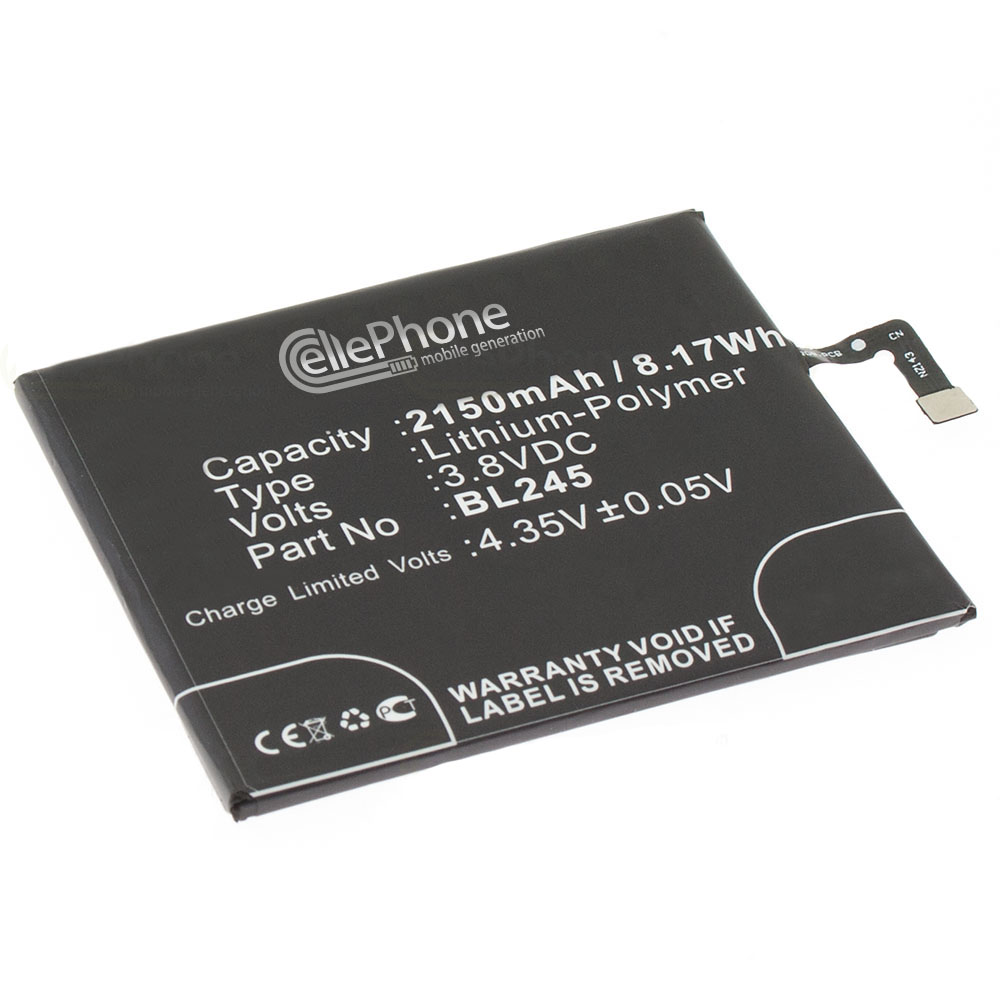 Batería Li-Polymer para Lenovo S60 (reemplazado BL245)