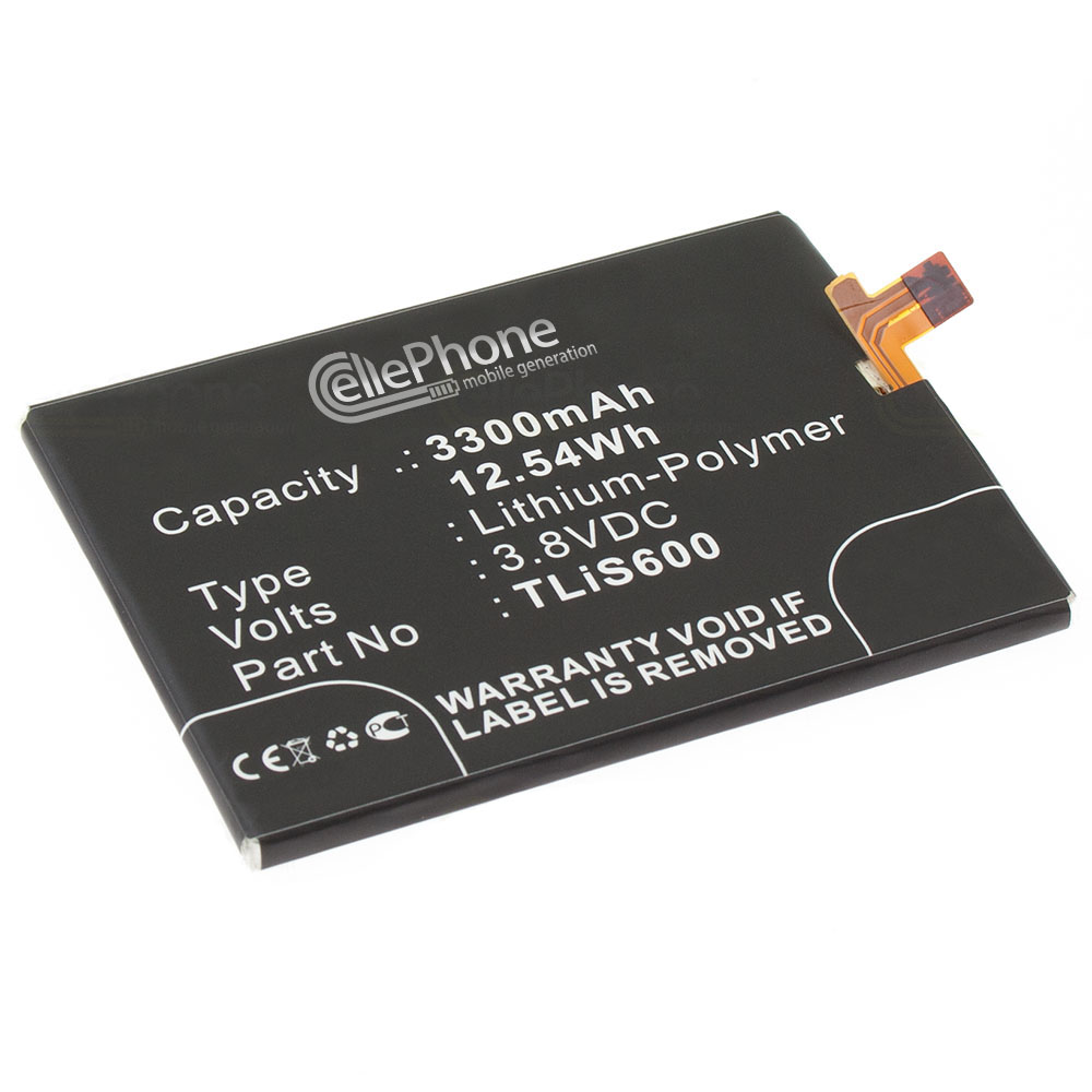 Akku Li-Polymer für Alcatel One Touch Flash Plus (ersetzt TLiS600)