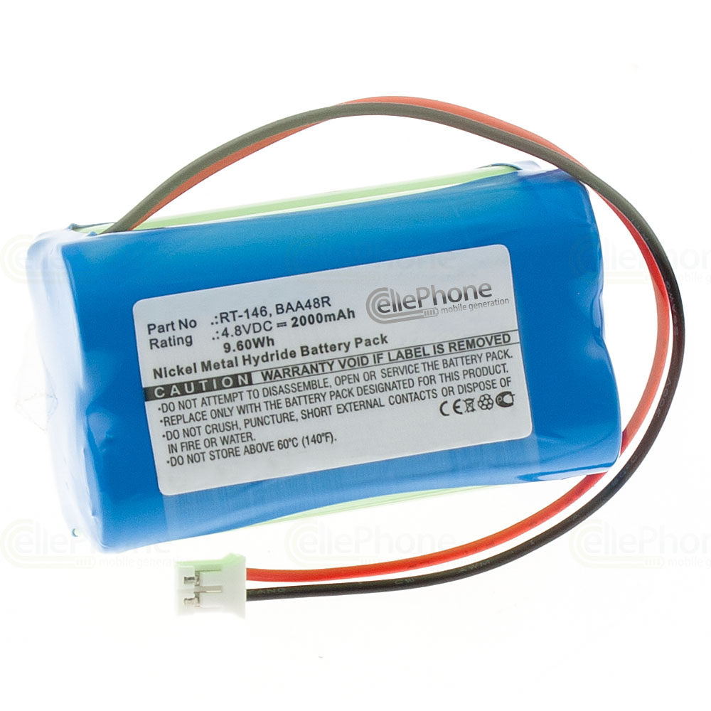 batteria Ni-MH per LFI Daybrite Emergi-Lite BAA48R (sostituisce BAA48R)