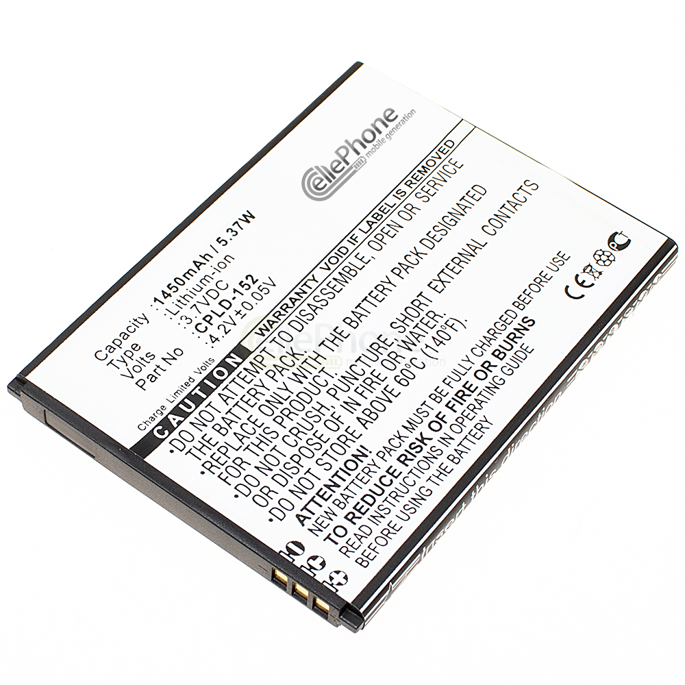 Batería Li-Ion para Coolpad 5263 / 5360 (reemplazado CPLD-152)