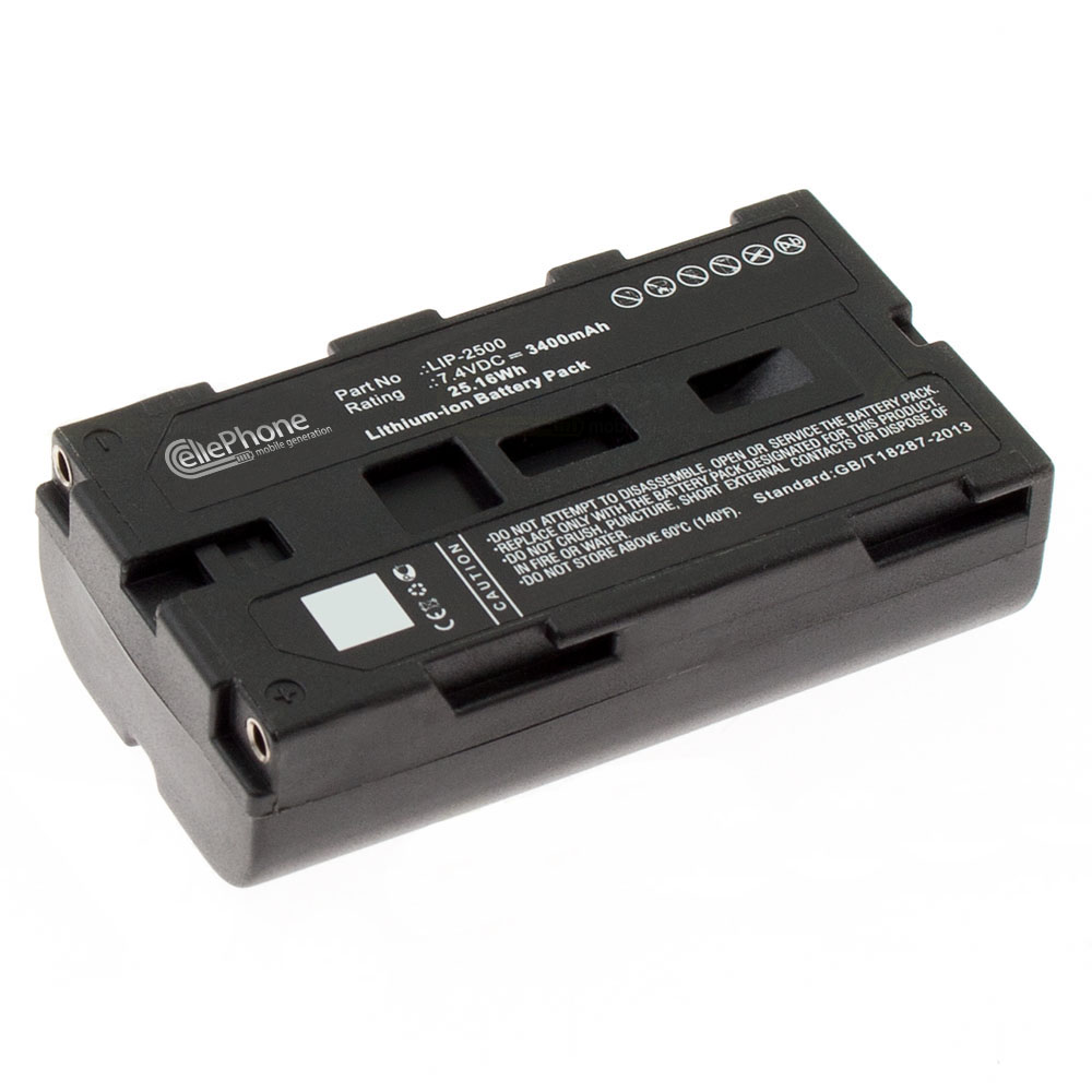 [6435] Akku Li-Ion für Epson Mobilink TM-P60 (ersetzt LIP-2500) - 3400mAh / 7,4V