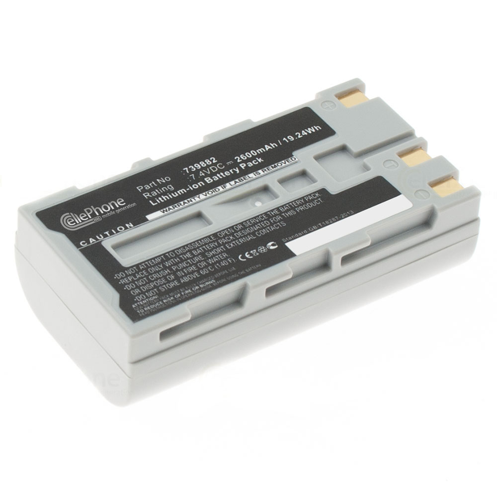 [6440] Batterie Li-Ion pour Yokogawa AQ1200 OTDR Multi Field Tester (remplace 739882) - 2600 mAh