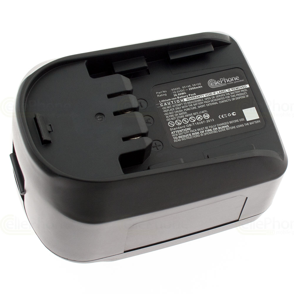 [6459] Batería Li-Ion para Güde GD95693 (reemplazado 95690) - 2000 mAh / 18V