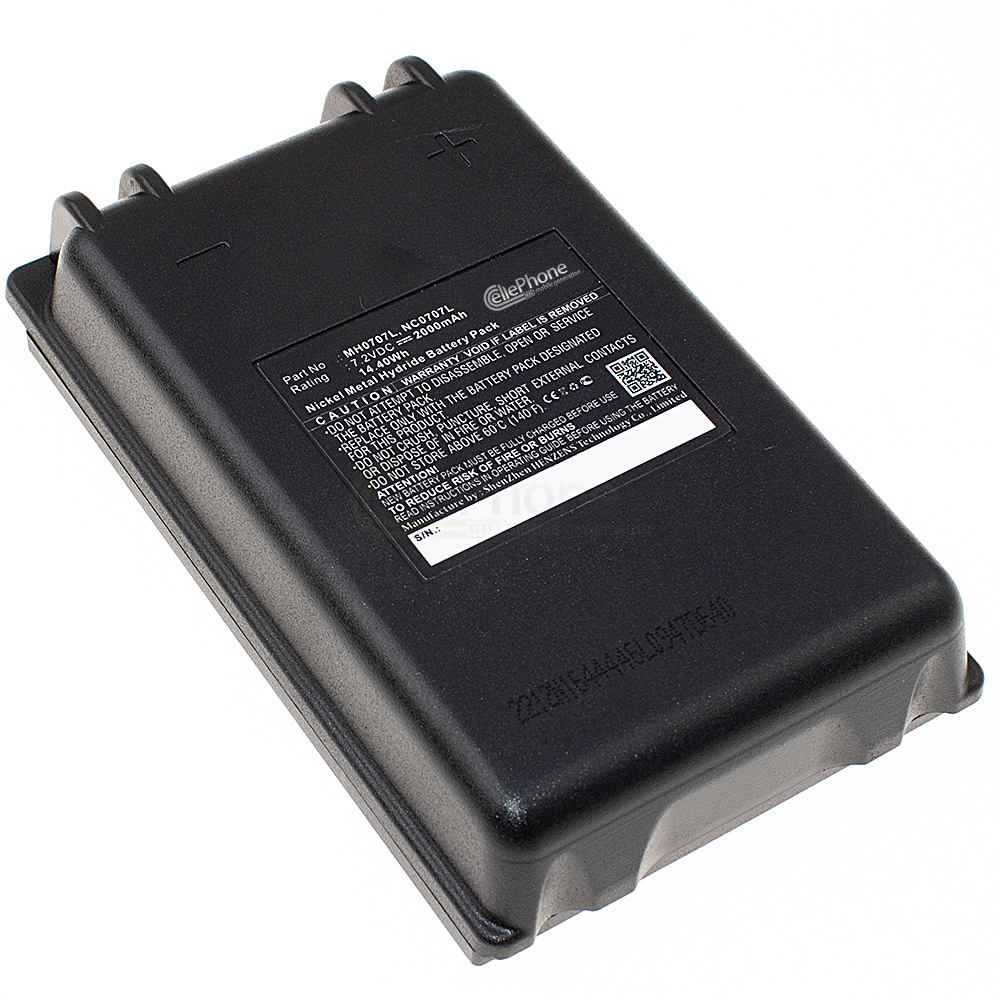Battery Ni-MH for Autec FUA10 (replaced MH0707L) - 2000mAh / 7,2V