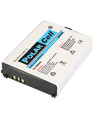 [1123] PolarCell Accu Li-Ion voor Panasonic SA6 SA7 MX6 MX7
