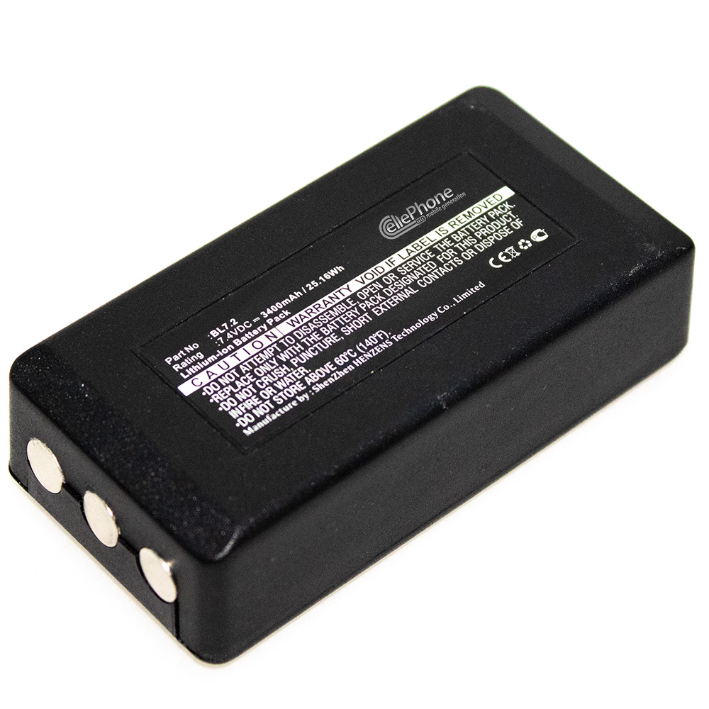 [6494] Battery Li-Ion for Falard RC12 (replaced BL7.2) - 3400 mAh