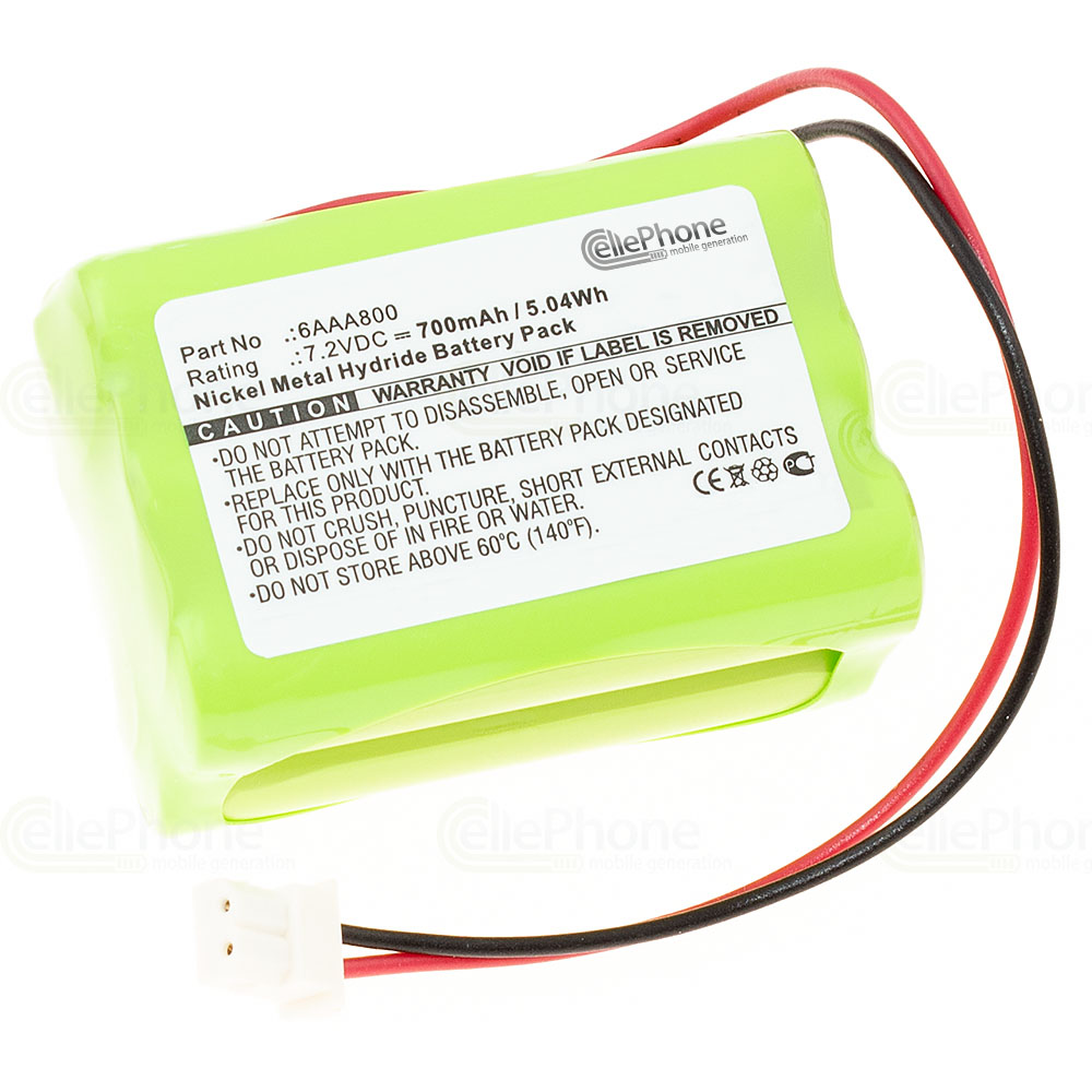 [6498] batteria Ni-MH per Jay UTE050 (sostituisce 6AAA800)