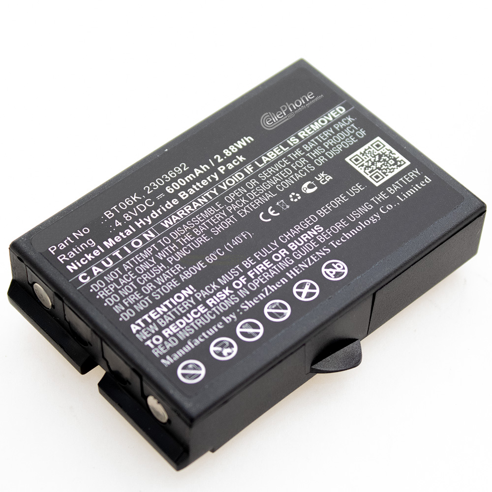 Accu Ni-MH voor Ikusi Rad-TF Transmitters (vervangt BT06K) 4,8V