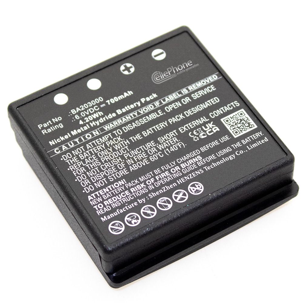 batteria Ni-MH per HBC Micron 4 (sostituisce BA209000)