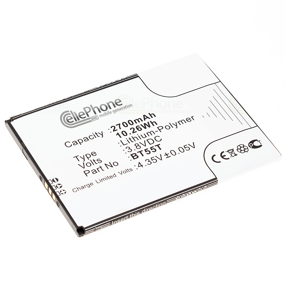 [6520] Batería Li-Polymer para Zopo 3X ZP998 ZP999 (reemplazado BT55T)