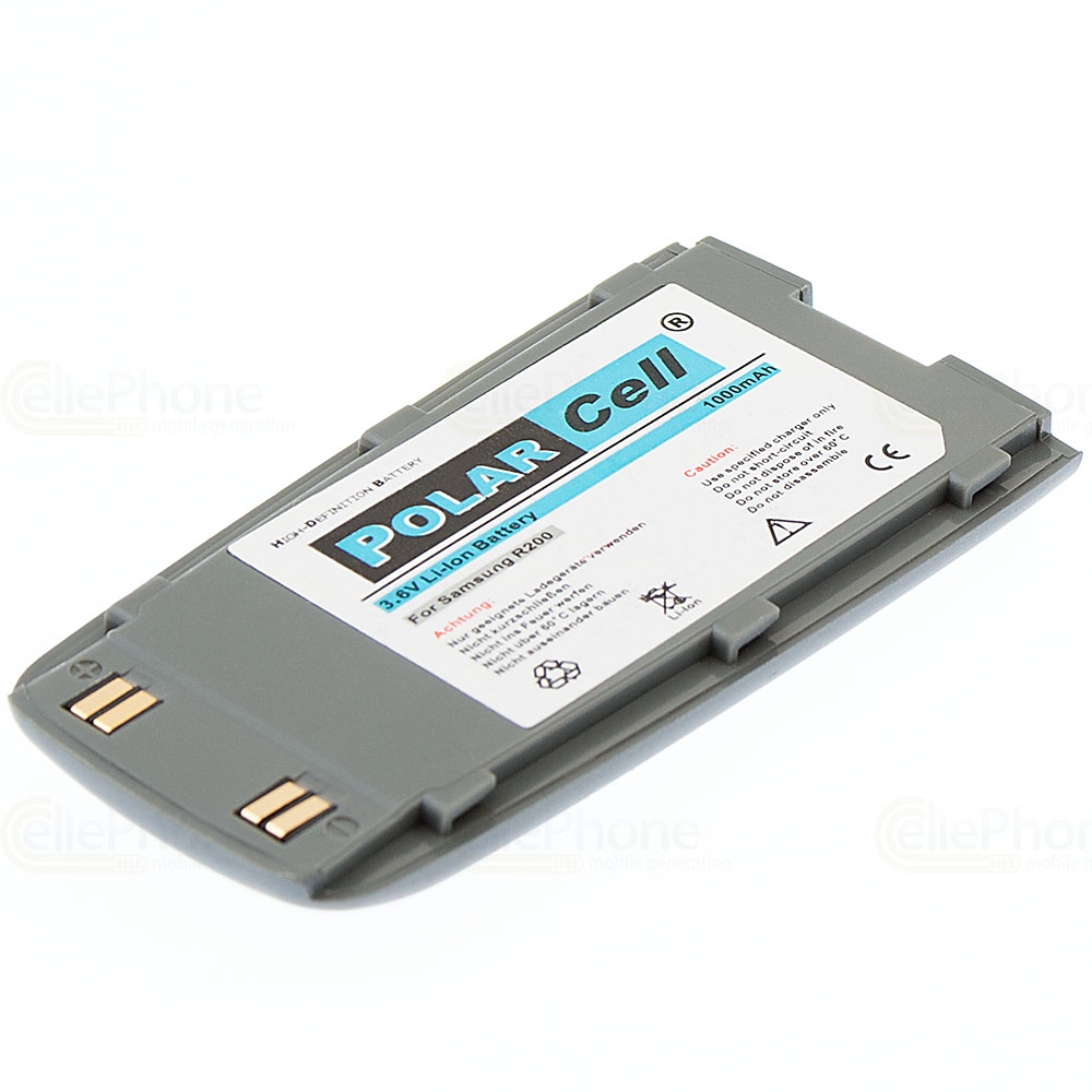[1134] PolarCell batería Li-Ion para Samsung SGH-R200 - antracita