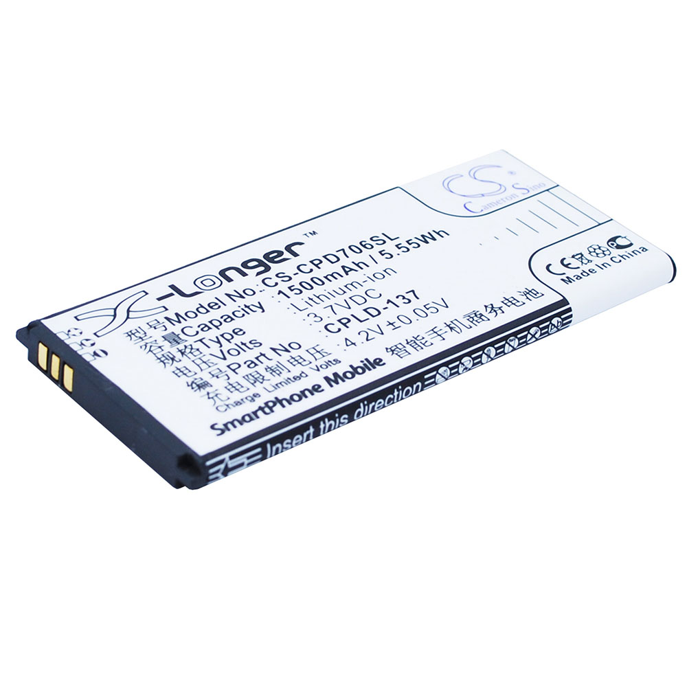 [6531] batteria Li-Ion per Coolpad 7060S (sostituisce CPLD-137)