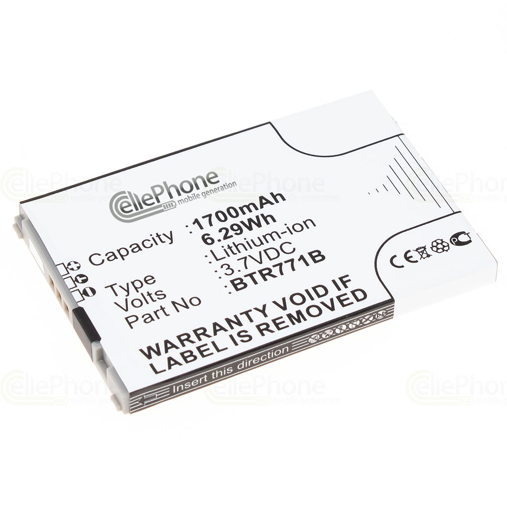 [6547] batteria Li-Ion per Casio GzOne Commando C771 (sostituisce BTR771B)