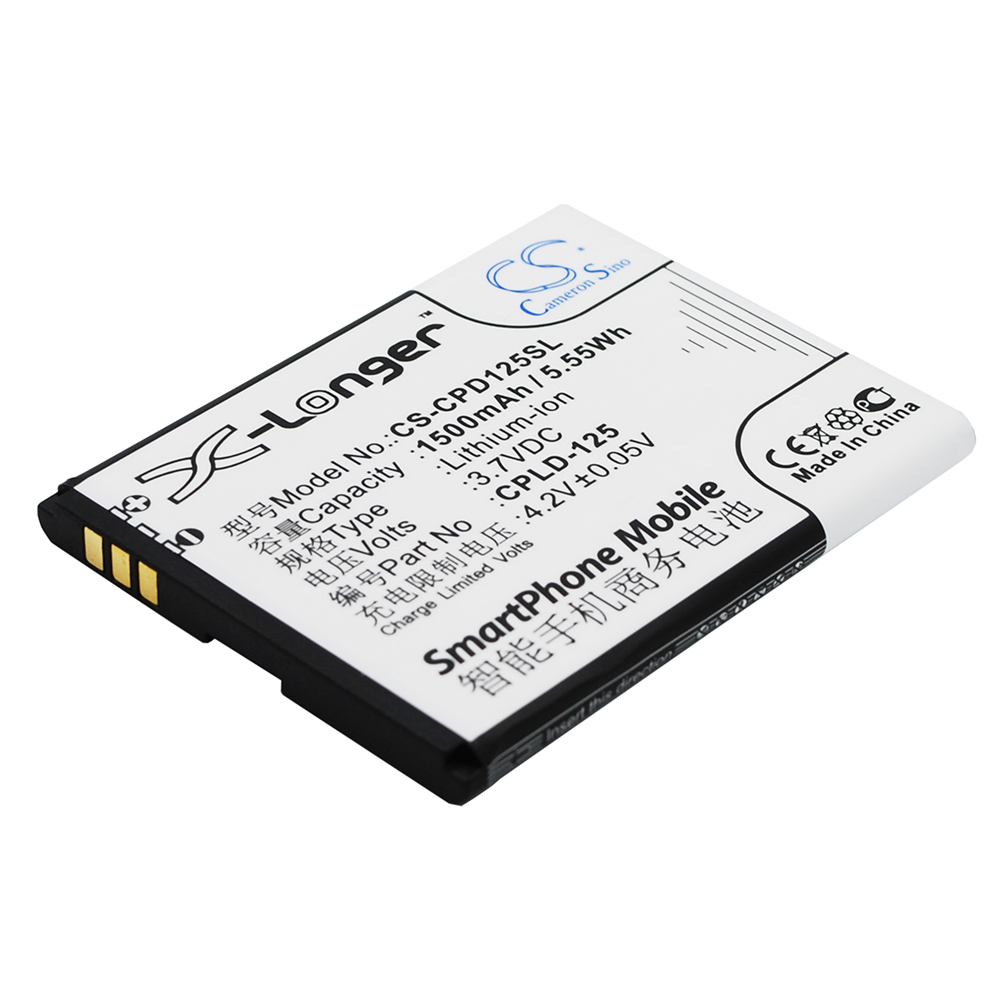 [6558] Battery Li-Ion for Coolpad 8017-T00 (replaced CPLD-125)