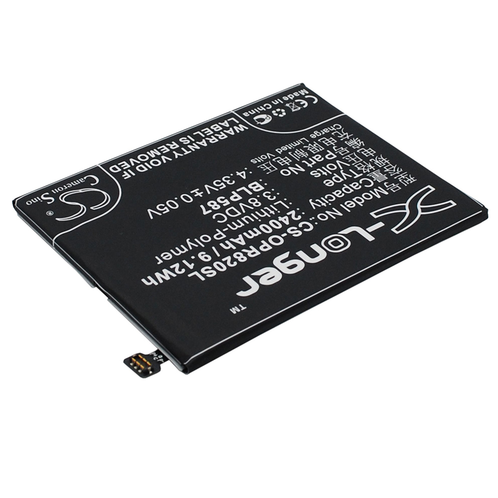 [6562] Batería Li-Polymer para Oppo R1C (reemplazado BLP587)