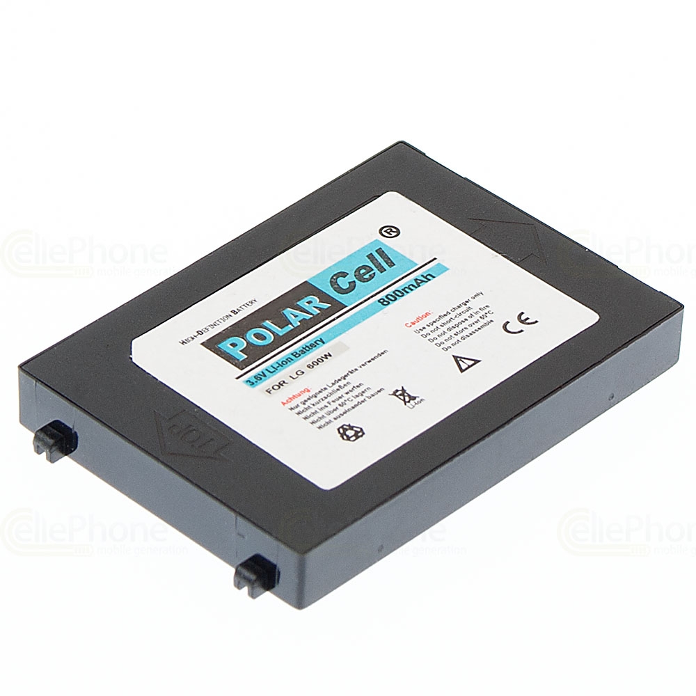 PolarCell battery Li-Ion for LG 600 / G600 / 600W (replaced BSL-10GA)