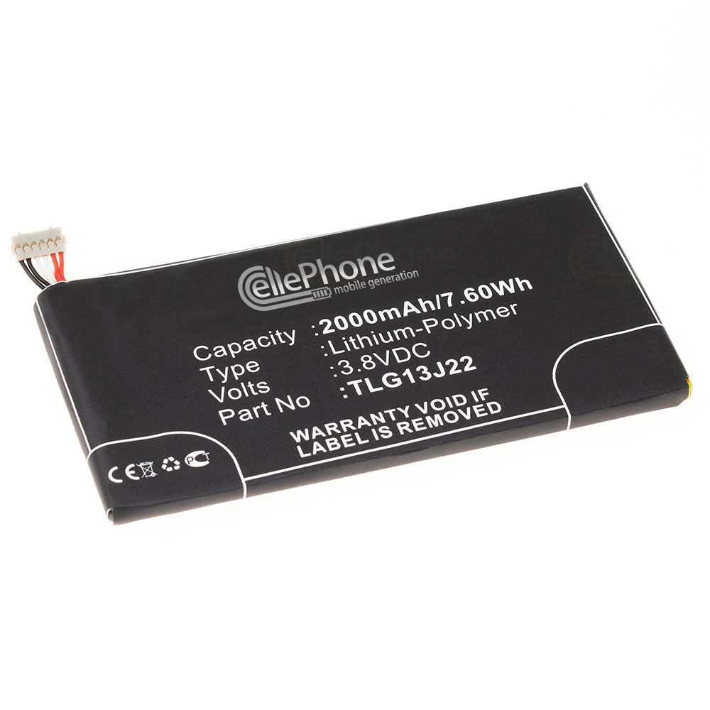 [6590] Batterie Li-Polymer pour Wiko Darkfull (remplace TLG13J24)
