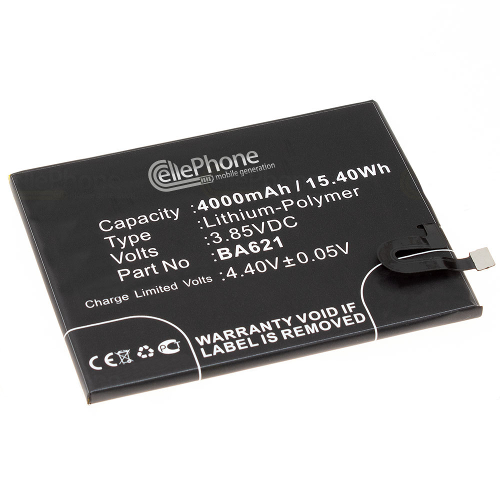 [6600] batteria Li-Polymer per Meizu M5 Note (sostituisce BA621)