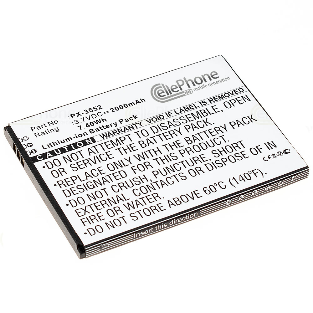 [6606] Batterie Li-Ion pour Simvalley SPX-12 (remplace PX-3552)